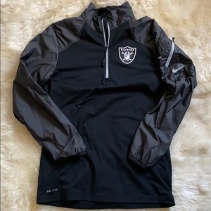 Nike Oakland Raiders On-Field Quarter Zip